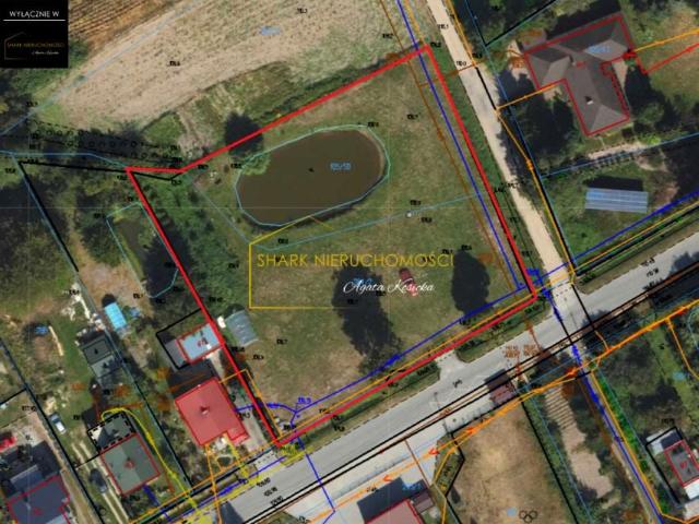 Działka 2 989 m², Marianki