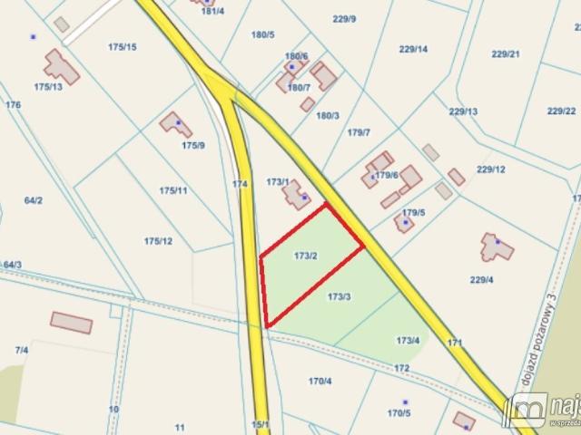 Działka 3430 m² z warunkami zabudowy, media, las