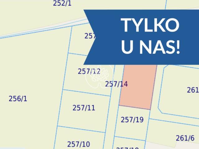 Działka 3530 m² z możliwością podziału i dostępem do prądu