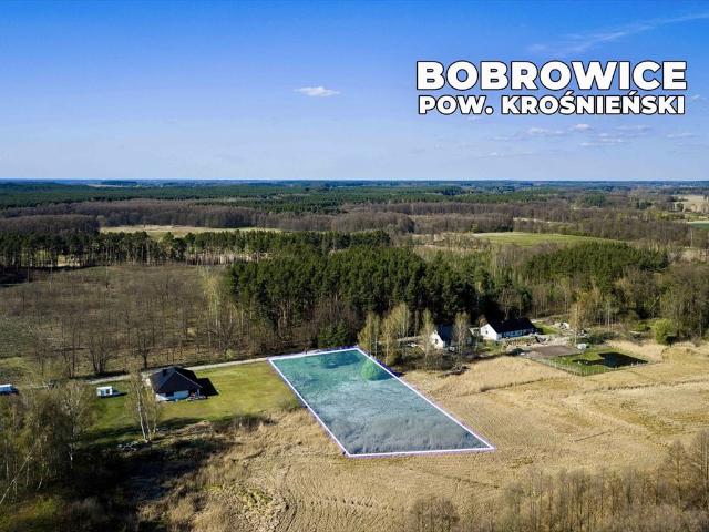 Działka 3658 m² z warunkami zabudowy w Bobrowicach zapraszam
