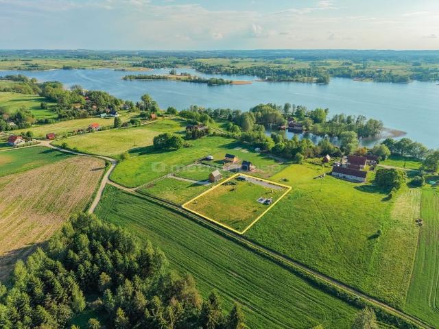 Działka 3000 m² z widokiem na Jezioro Szóstak, warunki zabudowy