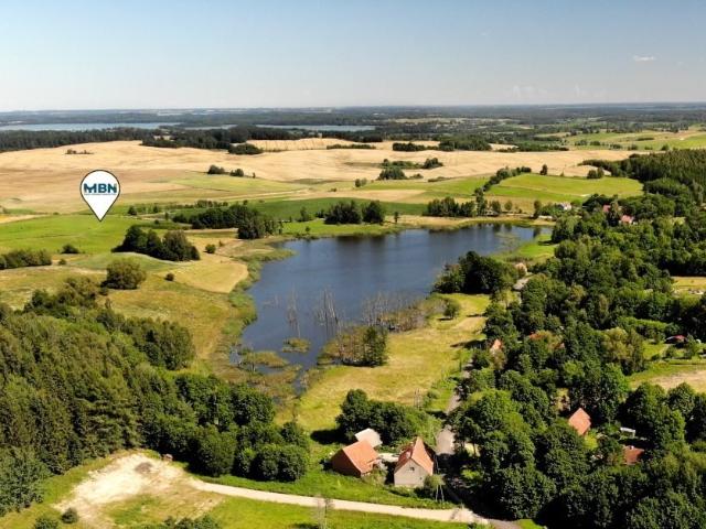 Działka 3003 m² z widokiem na jezioro i las
