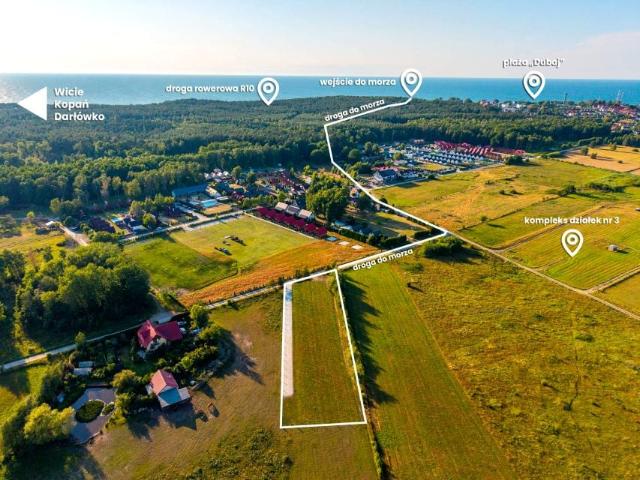 Działka 300 m², Jarosławiec