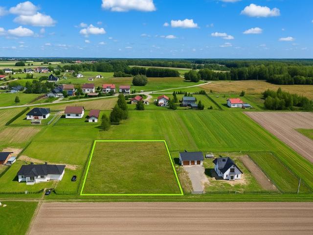 Działka 3022 m² z mediami i warunkami zabudowy