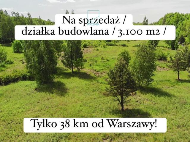 Działka 3100 m² pod zabudowę, las, rzeka, Natura 2000 polecam!