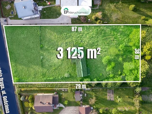Działka 3125 m² z mediami, cicha okolica, blisko Częstochowy