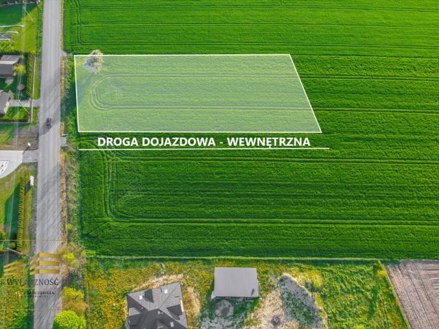 Działka 3200 m2 z mediami, zabudowa zagrodowa, Piotrkówek