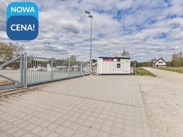 Działka 3271 m² przy drodze krajowej z infrastrukturą