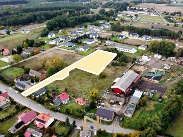 Działka 3 007 m², Glinik
