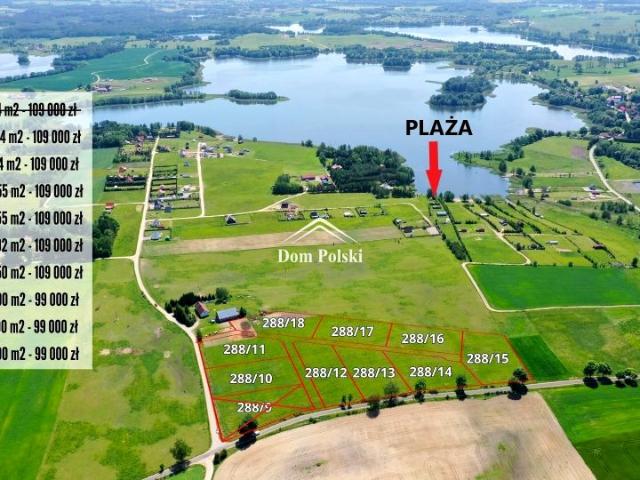 Działka 3 000 m², Giże