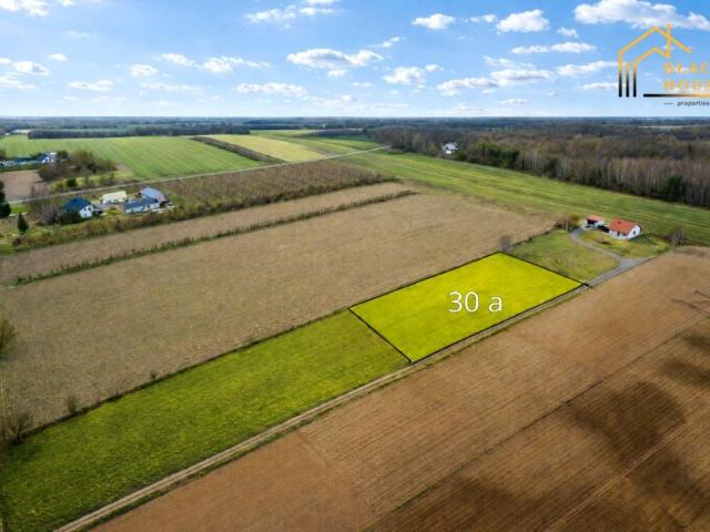 Działka 3 000 m², Motycz
