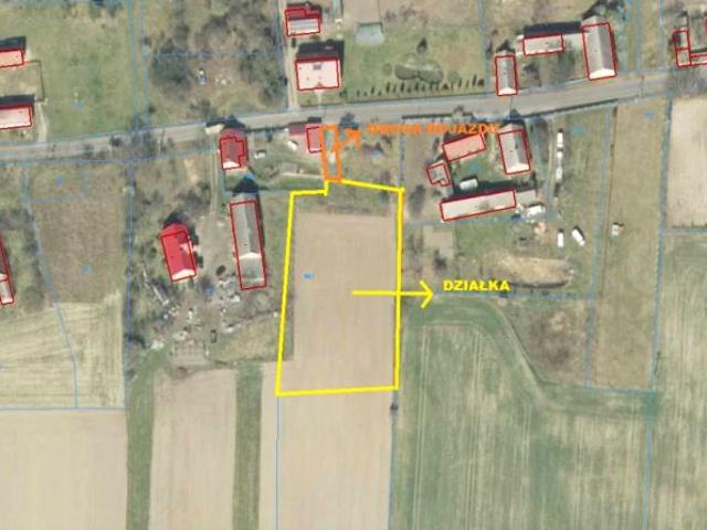 Działka 3 000 m², Sława