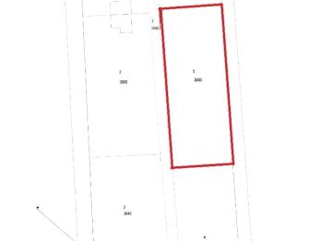 Działka 3 000 m², Stramnica
