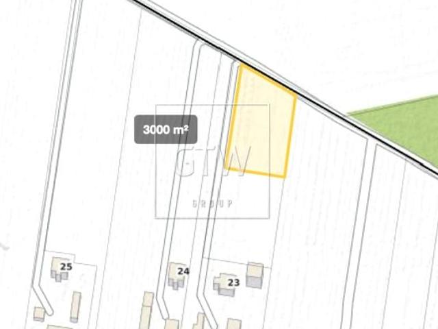 Działka 3 000 m², Podole