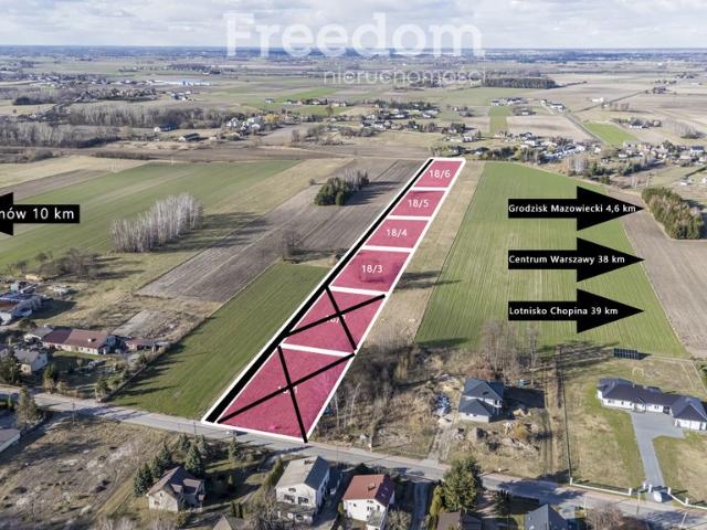 Działka 3 000 m² w Kozery z dostępem do mediów