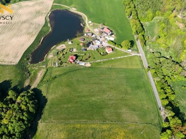 Działka 3 001 m², Zastawno