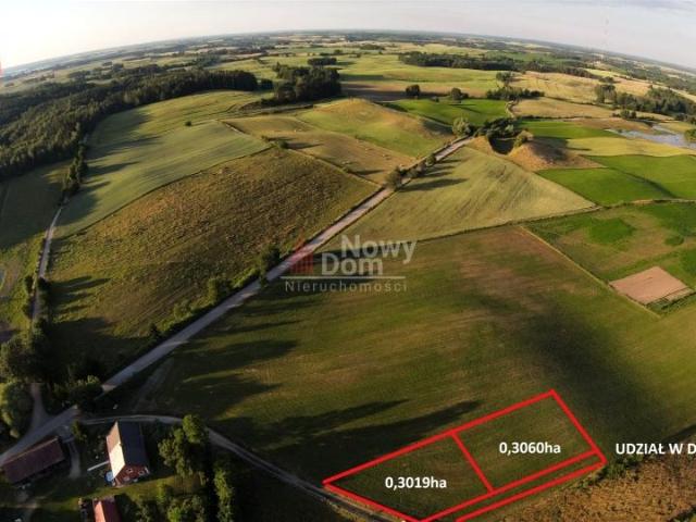 Działka 1 200 m², Paprotki