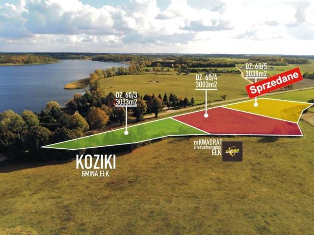 Działka 3 038 m², Ełk