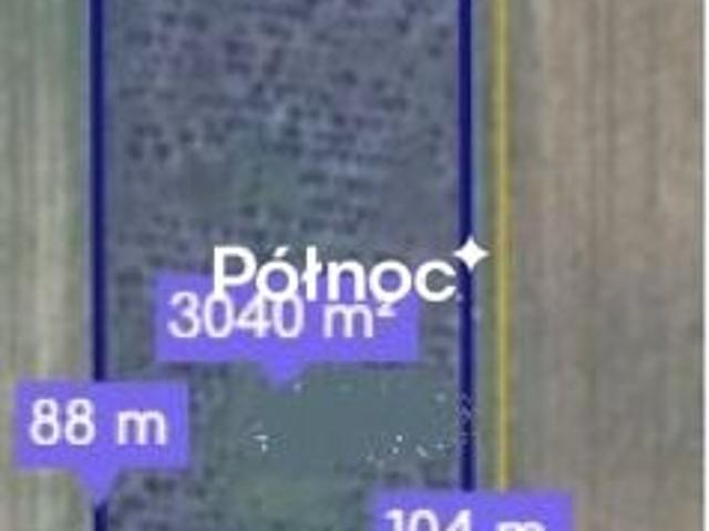 Działka 3 040 m², Małochwiej Mały