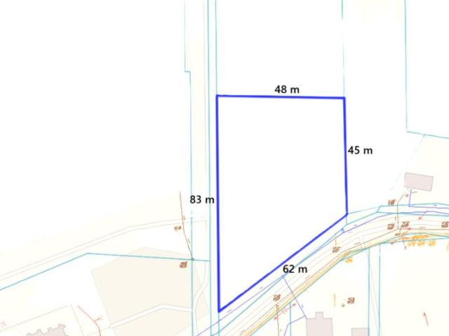 Działka 3 074 m², Czarna Wieś Kościelna