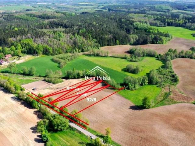 Działka 3 075 m², Barany