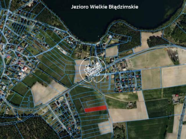 Działka 3 083 m², Błądzim