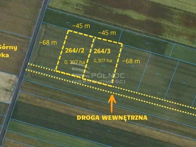 Działka 3 100 m², Łaszczówka