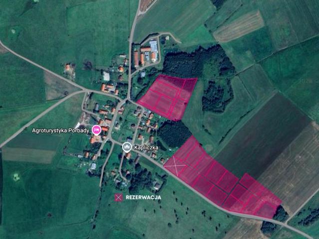 Działka 3 100 m², Porbady
