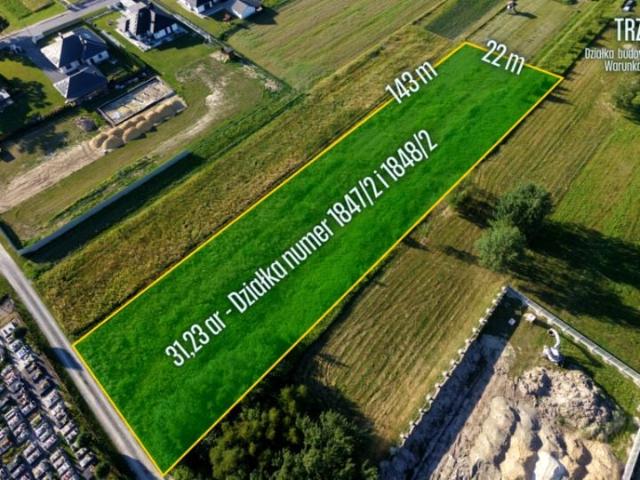Działka 3 123 m², Trzeboś