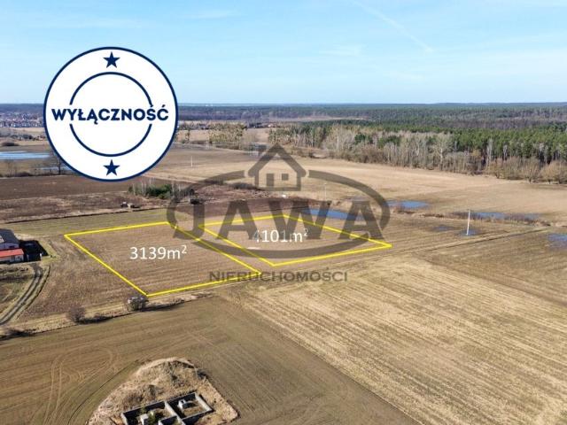 Działka 3 135 m², Czarnowo