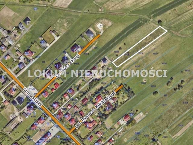 Działka 3 202 m², Dąbrowa Tarnowska