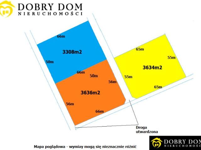 Działka 3 308 m², Janowicze