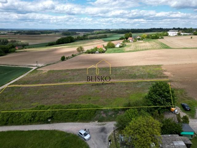 Działka 3 300 m², Unisław