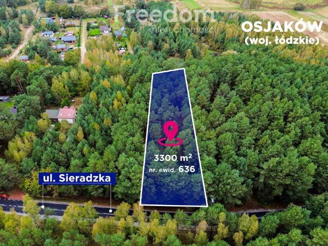 Działka 3 300 m² z lasem i domem w otoczeniu natury