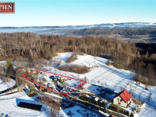 Działka 3 328 m², Sosnówka