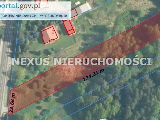 Działka 3 320 m², Chruszczobród