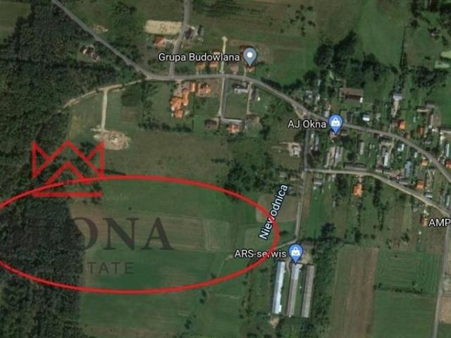 Działka 3 388 m², Skrybicze