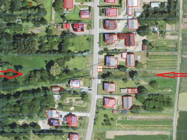 Działka 3 434 m², Drohojów