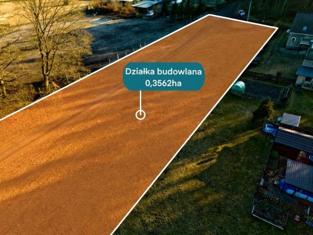 Działka 3 600 m², Szumirad