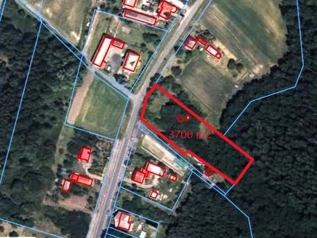 Działka 3 700 m², Chełmek Wołowski