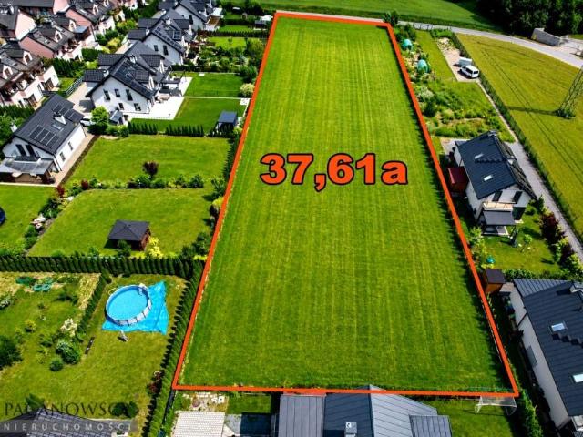 Działka 3 761 m², Zielonki