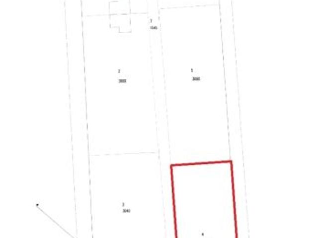 Działka 3 780 m², Stramnica