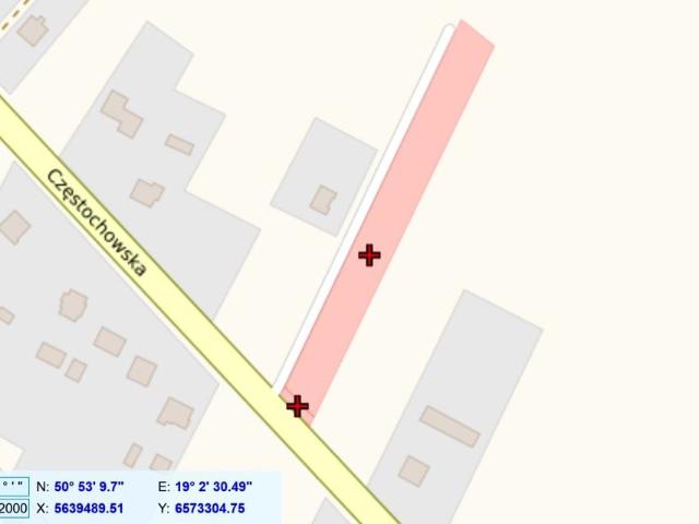 Działka 3 797 m², Biała