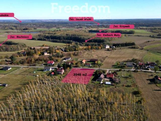 Działka 3 948 m², Grom