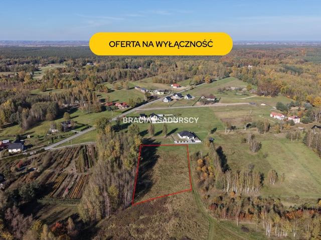 Działka 44 arów z lasem, prywatność i możliwość zabudowy