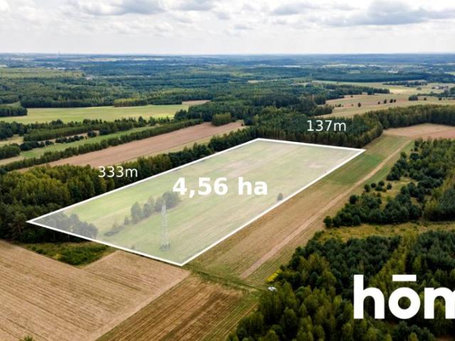Działka 45 600 m², Zdziechów