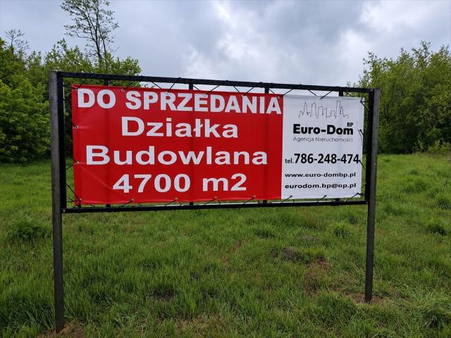 Działka 4700 m² pod zabudowę mieszkaniową w Błoniu