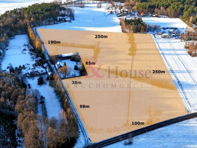 Działka 47 689 m², Śliwice