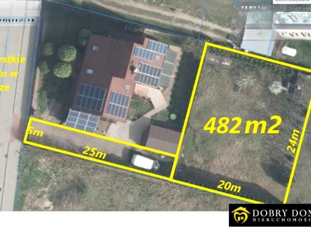 Działka 482 m², Białystok