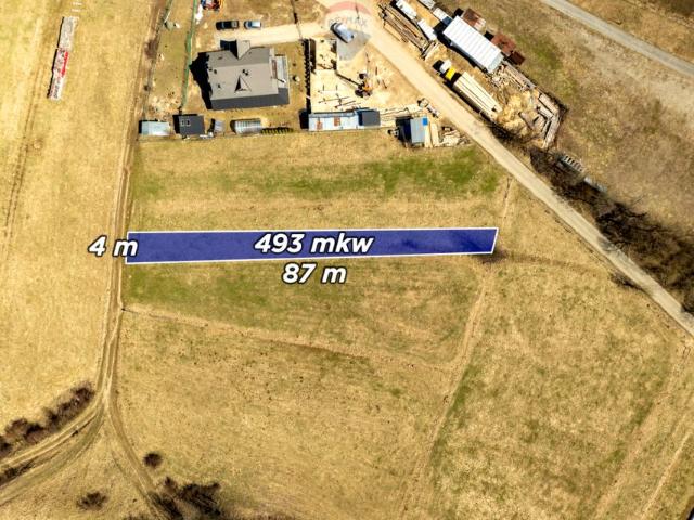 Działka 493 m², Chochołów